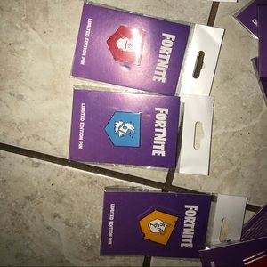 TwitchCon 2018 Fortnite Limited Edition Pins Set